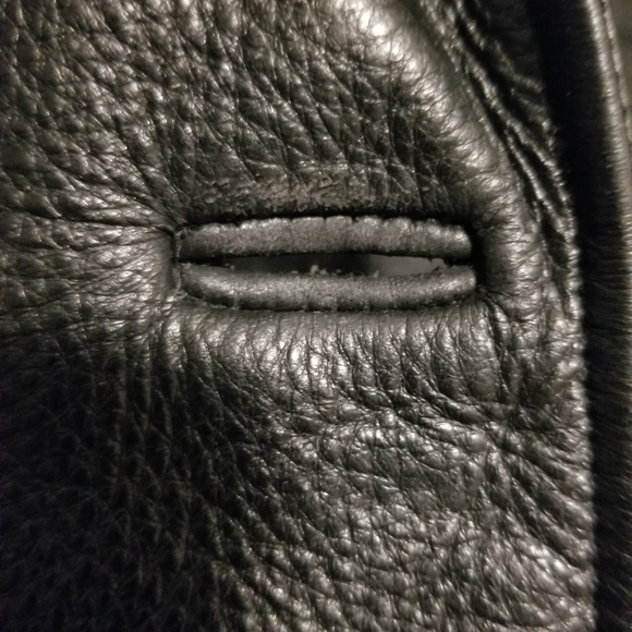 Danier 90s Vintage Leather Jacket  Ladies Size L - Picture 14 of 16